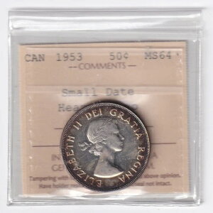 Ji_ 1951350c 50Zg GUxX2 ICCS MS-64 .800 Vo[