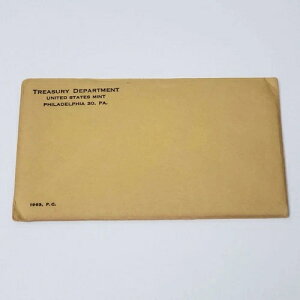 (1)1963年アメリカ合衆国銀貨プルーフセット、未開封のオリジナルパッケージ入り