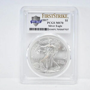 2017�N �A�����J�� �V���o�[ �C�[�O�� �_���[ PCGS MS70 (slx4594)