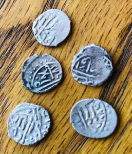 ���b�g 5 1 AKCE OSMANEN BAYEZID II (886-918 / 1481-1512) �I�X�}���鍑 �V���o�[