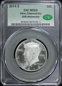 2014 S CAC MS69 PlfBn[t 50NLOZbg GnXhVo[ (2531990)