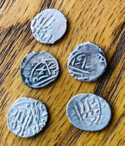 ���b�g 5 1 AKCE OSMANEN BAYEZID II (886-918 / 1481-1512) �I�X�}���鍑 �V���o�[