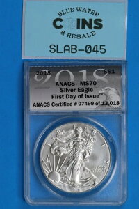 2018N 1h Vo[ AJC[O ANACS MS70 s SLAB-045