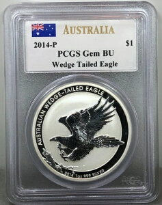 2014-P I[XgA $1 EFbWe[C[O 1IX  PCGS GEM BU WE}[JeB