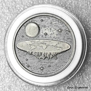 FLAT Earth / Conspiracy Theory - �J�v�Z������ 1 �I���X .999 �V���o�[ �A���e�B�[�N�d�グ�B