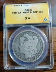 1880-P $ �����K�� �V���o�[ �_���[ TOP-100 VAM ���x�� - VAM-1A �m�u 8 - ANACS G4!