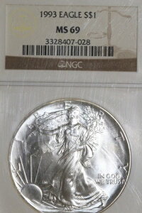 1993N AJ 1h C[O 1IX 999  NGC MS69 (3328407-028)
