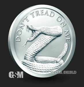 1 IX Don't Tread On Me BU Vo[ Eh .999 t@C - ݌ɂ!!