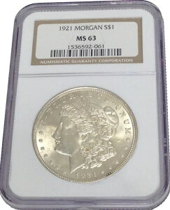 1921N P tBftBA AJ 1h K NGC MS63 F