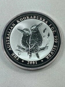 2001N KookaburraA1hA1IX .999 Vo[AI[XgA C{[g[ L28.17