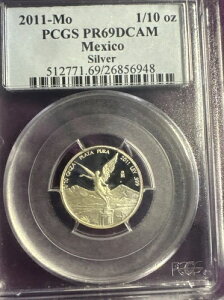 2011 MX ���L�V�R 1/10�I���X ONZA �V���o�[ �v���[�t ���x���^�b�h ���Ɋ� PF69 PCGS