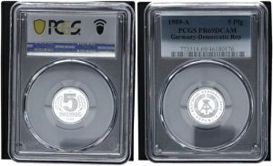 5 yjq 1989-A DDR PCGS PR69DCAM v[t 113619