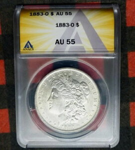 1883 O ANACS AU 55 K݁AAJO 1hd