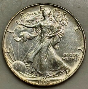 1992N AJO 1h (ASE) .999 1IX Vo[C[O - KM#273