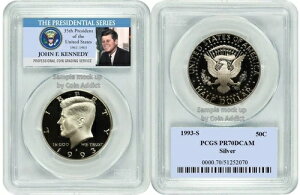 1993N S Vo[ PlfB n[t_[ 50Zg PCGS PR70DCAM