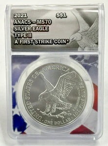 2021�N�� �V���o�[ �A�����J���C�[�O�� MS70 T-2 ANACS FS