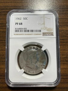 1962-P tN Vo[ n[t h 50Zg NGC v[t 68 PR 68 PF 68