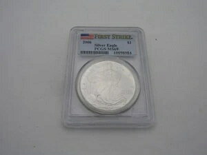 2006年 PCGS MS69 1st Strike アメリカンシルバーイーグル *209
