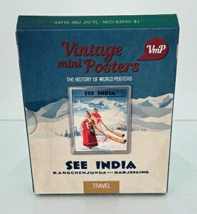 �j�E�G 2015 $1 ���B���e�[�W �~�j�|�X�^�[�uSee India�v ? JVP & PAMP 1/2�I���X ����