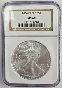 2004N AJ Vo[ C[O 1IX .999  NGC MS 69