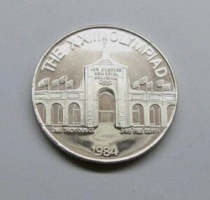 1984�N ��23��I�����s�b�N ���T���[���X���i���΃����i�[�j�A1�I���X .999 �V���o�[ �v���[�t ���E���h