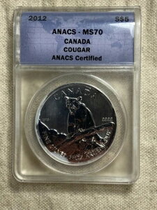 2012N S$5 Ji_ N[K[ ANACS MS70 A[[Vo[ ChCtV[Y X|beB
