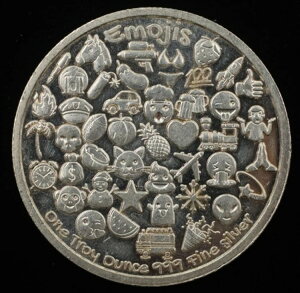 ND Emojis / X}C[tFCX .999 1IX Vo[ A[gEh (64427)