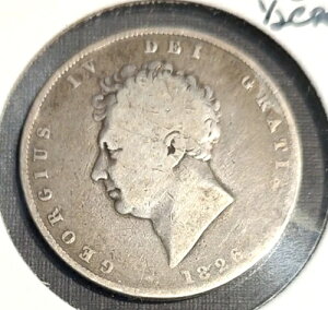 1826�N�� �p���� 1/2�N���E�� �n�[�t�N���E�� .925 �V���o�[�I��������