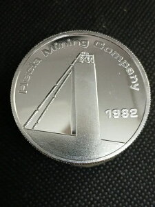 1�I���X999�v���[�t�V���o�[ Hecdia Mining CO.1982 SMI Johnson Matthey �񋟃V���o�[