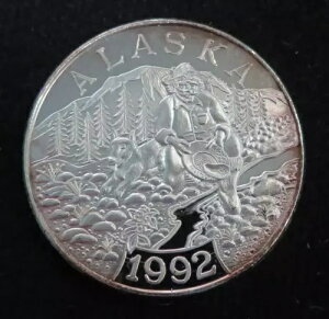 �A���X�J 1992�N �B�� *�A���J���b�W������* 1�I���X .999 �V���o�[ A579