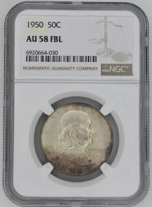 AJ 1950N 50Zg tN Vo[ n[th RC - Cgg[jO - NGC AU 58 FBL