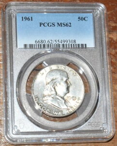 AJ 1961N 50Zg tN n[th - Be[W Vo[ ʃRC PCGS MS 62