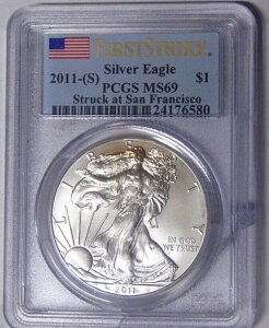 PCGS MS69 2011-(S) AJC[O Vo[h 1IX .999 Vo[ (P[X)