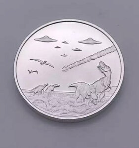 UFOs Over Dinosaurs 1�I���X .999 ���⃉�E���h BU �C���^���I�~���g�A�[�g���_��