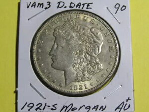 1921-S [K 1h #90 Vam 3 _ut - AU+