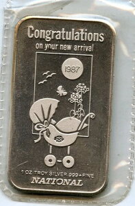 ���B���e�[�W�u1987�N �V�z���߂łƂ��v1�I���X .999 �V���o�[�o�[ - MC477