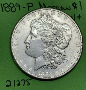 1889-P K 1h AU  90%x