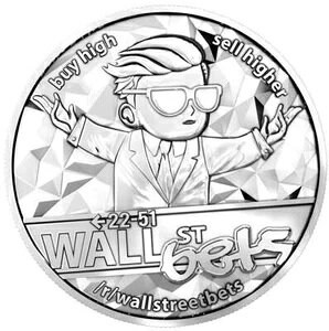 WALLSTREETBETS WSB - 1IX .999  v[tCNEh