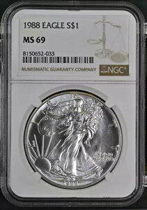 1988N 1h AJ Vo[ C[OANGC MS69AuE x