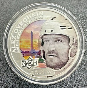 2017�N Upper Deck Grandeur NHL �t�@�C���V���o�[�R�C�� --Alex Ovechkin #1927/5000