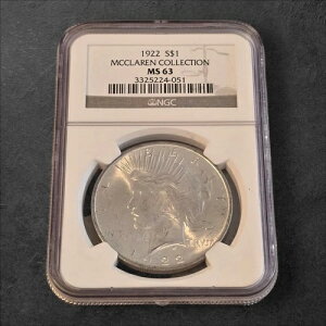 1922N s[XVo[h MS63 NGC ? }N[RNV ? 1hRC .900 Vo[