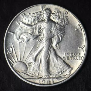 1943-P�u�n�C�O���[�h�v�E�H�[�L���O�E���o�e�B�E�V���o�[�E�n�[�t�h�� 50�Z���g - COINGIANTS -