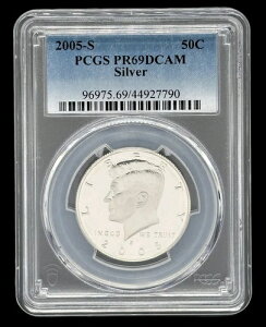 f炵AJ 2005-S 50C O[h PlfB v[tRC PCGS PR69DCAM