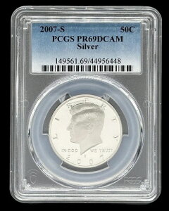 f炵AJ 2007-S 50C O[h PlfB v[tRC PCGS PR69DCAM