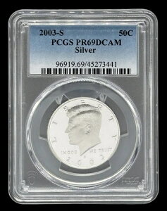 f炵AJ 2003-S 50C O[h PlfB v[tRC PCGS PR69DCAM