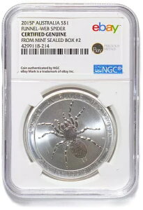 2015P I[XgA 1h FunnelWeb Spider - NGCF Mint Box #2