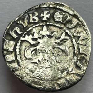 1279-1307 エドワード1世(1世) 銀槌目ペニー ロンドン造幣局