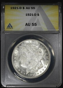 1921-D 1hK ANACS AU 55