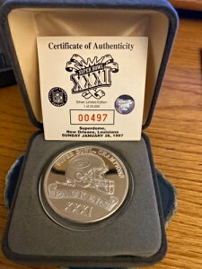 1997 NFL �X�[�p�[�{�E�� XXXI �`�����s�I���Y �p�b�J�[�Y 1�I���X #00497