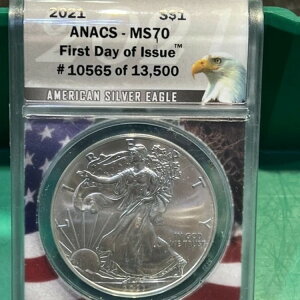 2021N 1h AJ Vo[ C[O ANACS MS70 ^Cv1 s FDI x